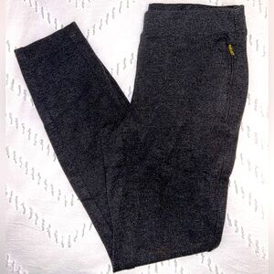 Tommy Hilfiger women’s “Morgan” Stretch Ponte Leggings zipper pockets size SMALL